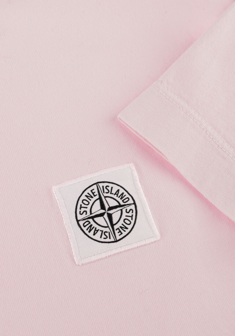 roze stone island t-shirt ss t shirt