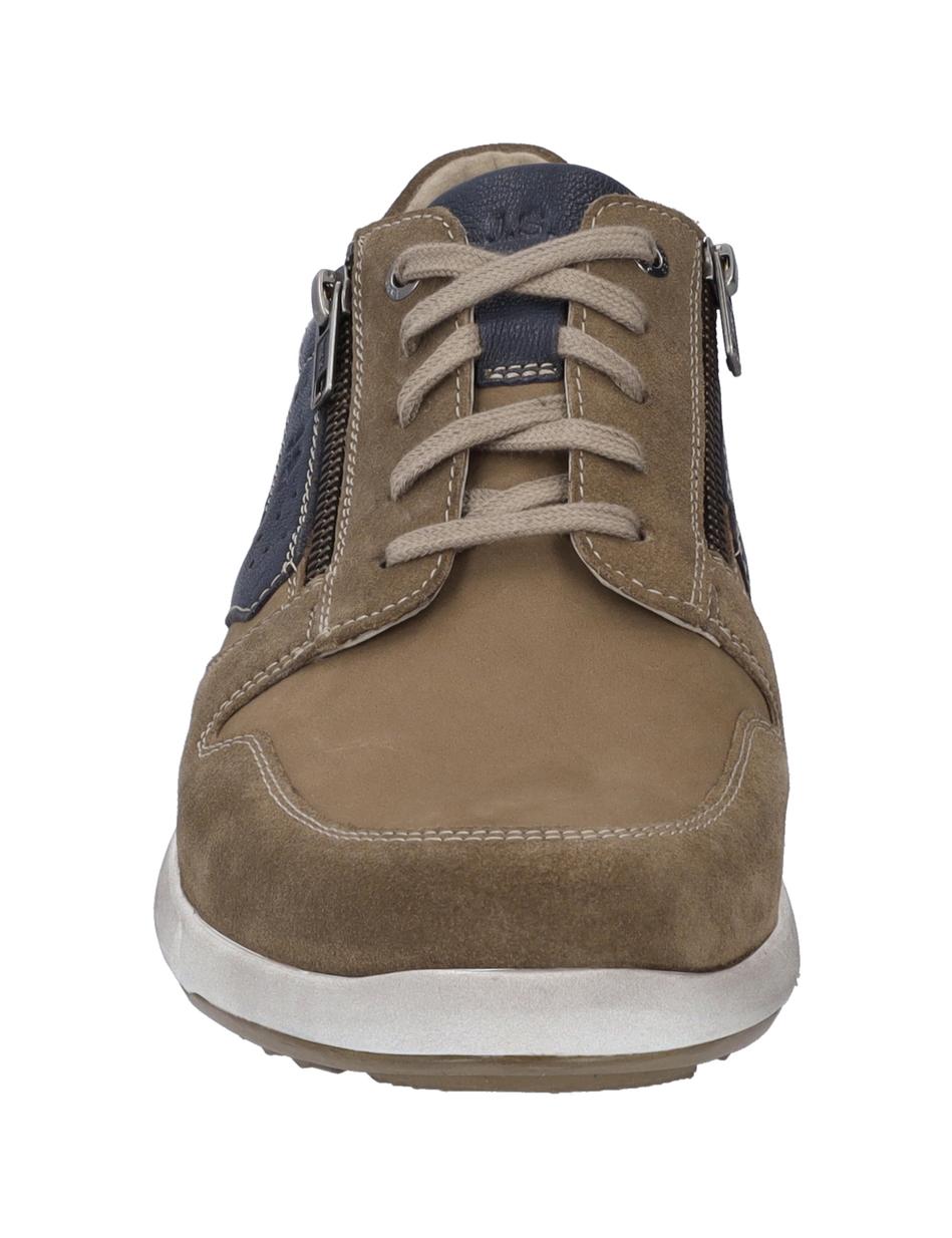 Halbschuh Enrico 20, taupe-kombi