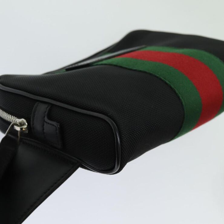 Gucci Vintage Gucci Crossbody Bag Black