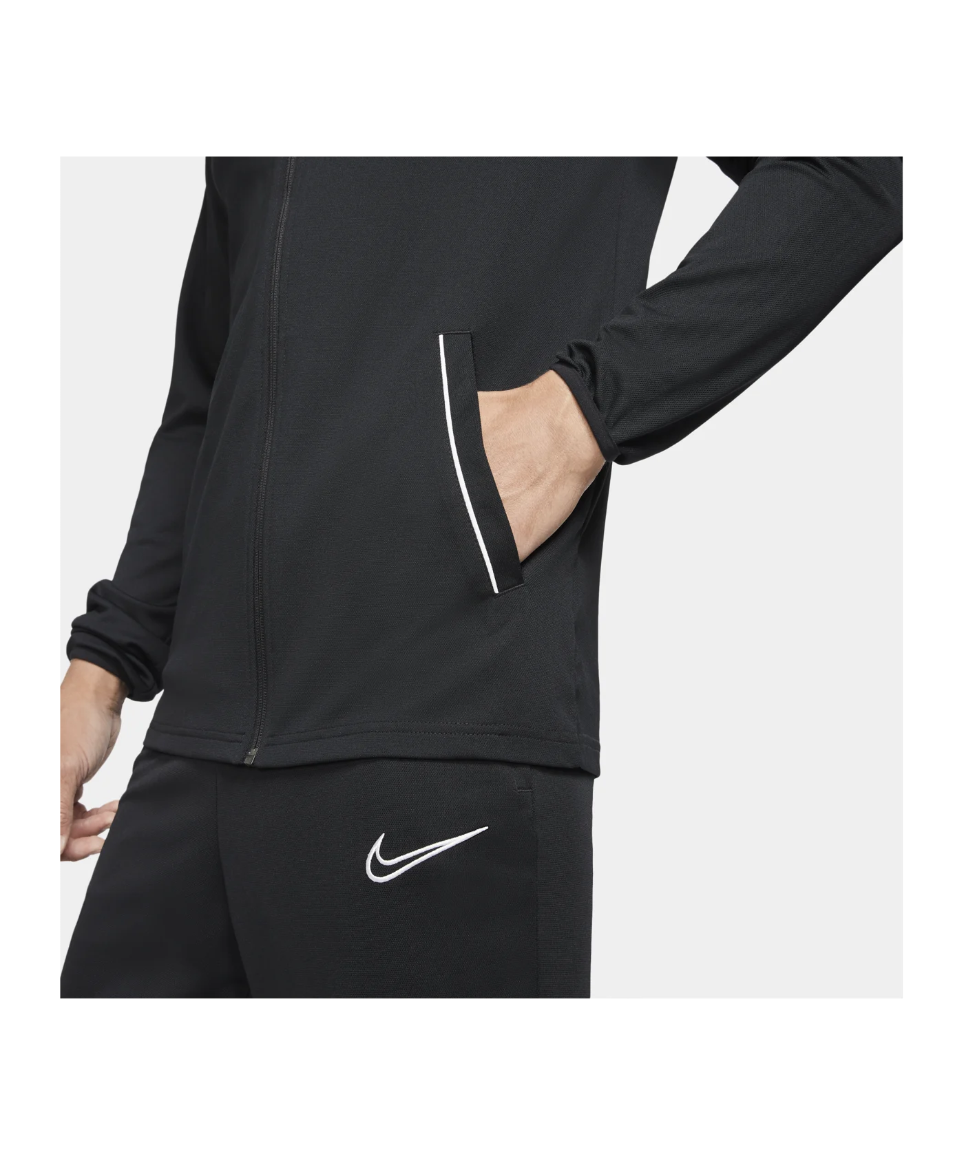 Nike Academy 21 Trainingsanzug Schwarz Weiss F010