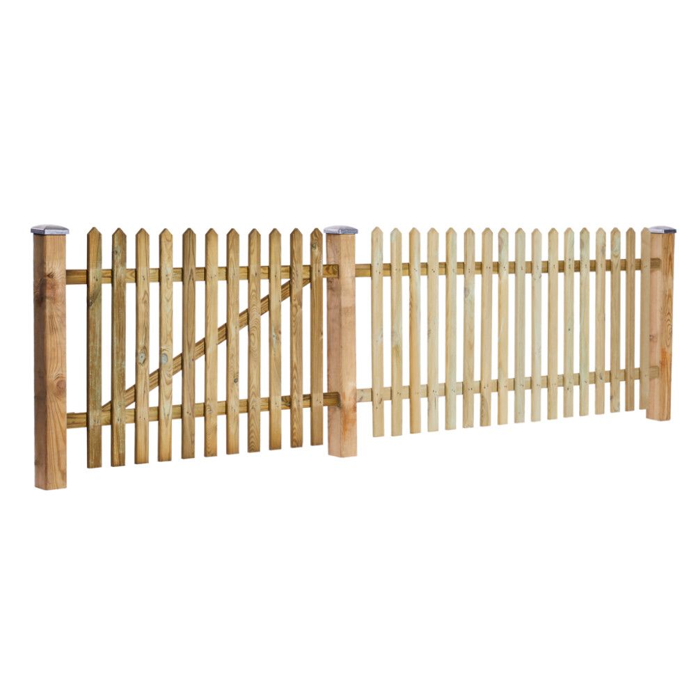 GJERDE NORDIC FENCE SKAGEN 150X70CM TRYKKIMPREGNERT