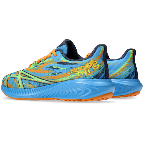 Chaussure running ASICS GEL-NOOSA TRI 15 GS JR WATERSCAPE/ELECTRIC LIME