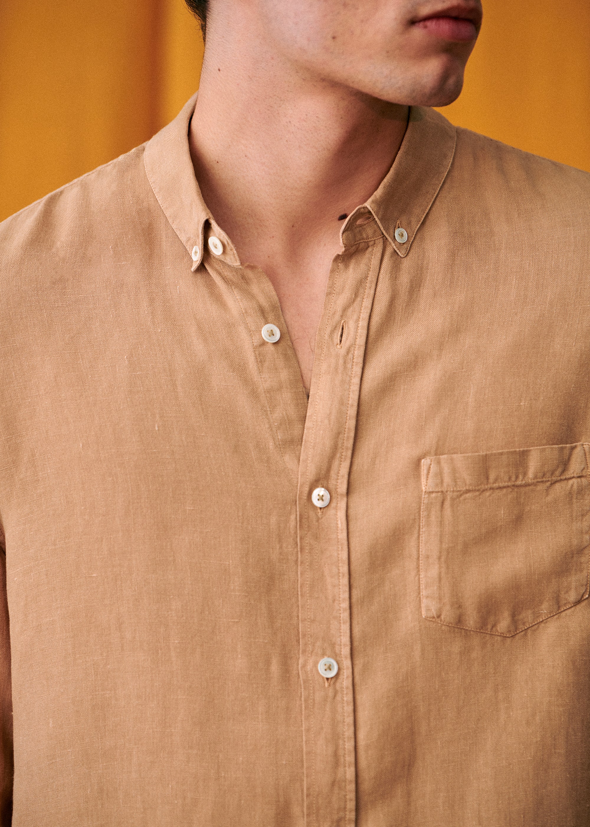 Chemise Charlie Lin - Beige foncé - LES COMPOSANTES/DÉCOUVRIR 5906628