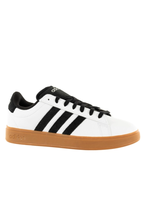 Baskets basses adidas sportswear grand court 2.0 ftwbla/noiess/gum10