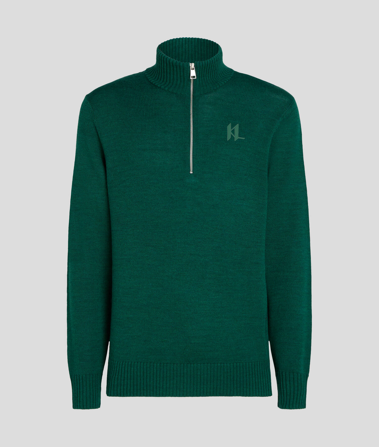 PULL À COL ROULÉ AVEC DEMI-ZIP