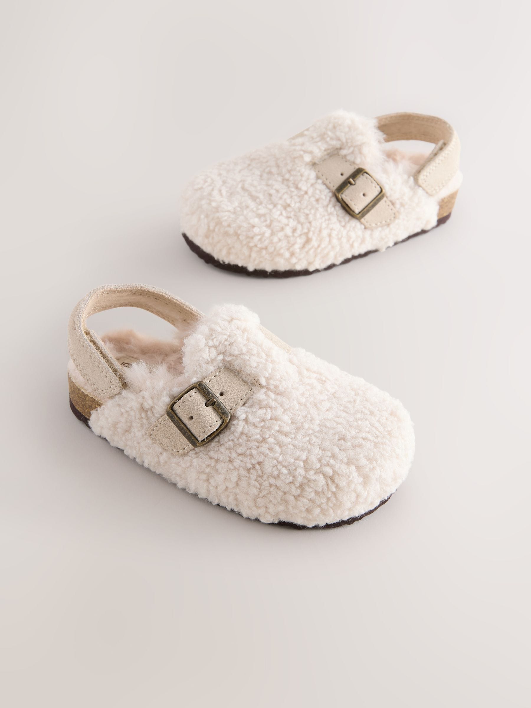 Neutraal borg - Leather Clogs