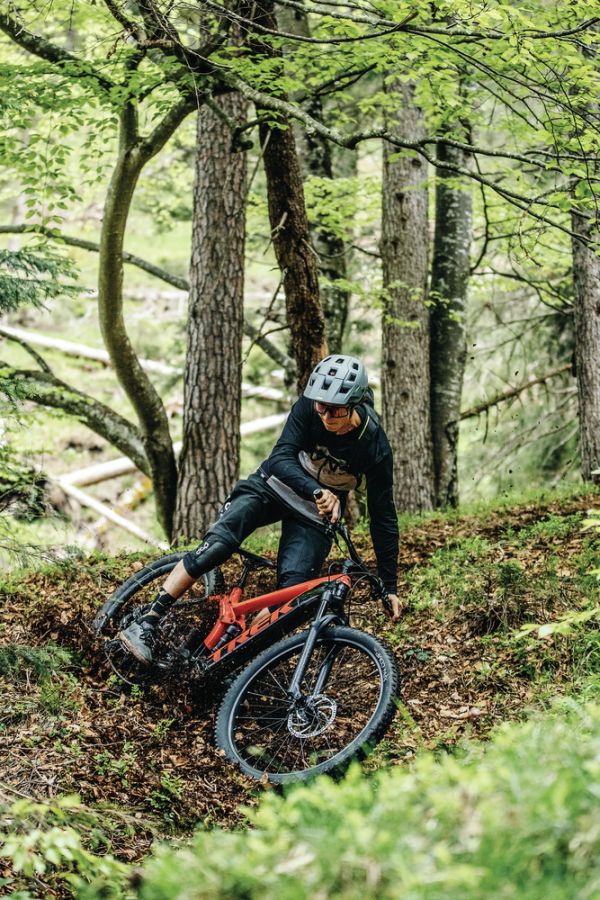 Abus MoDrop Cykelhjelm, Ti Silver