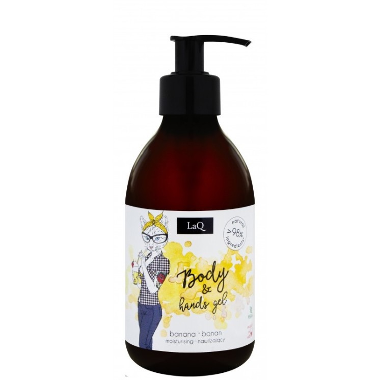 LaQ Body & Hands Gel Hydraterende douchegel met Banana 300 ml