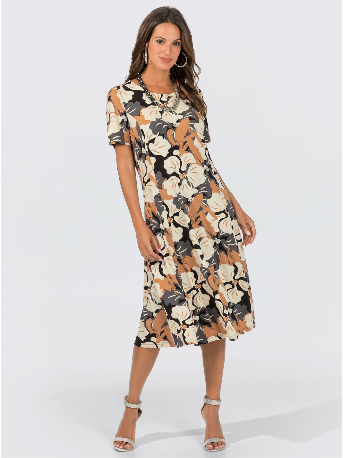 Robe en jersey viscose