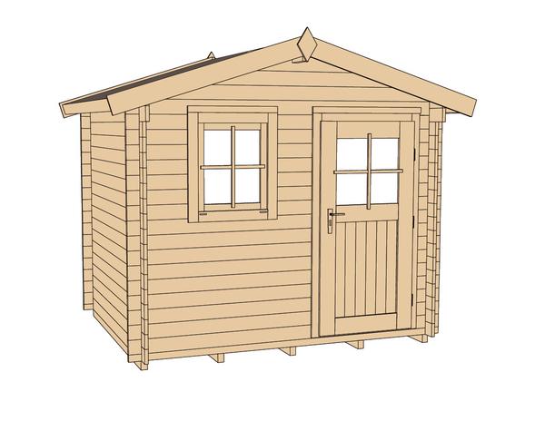 Weka Gartenhaus Premium 28