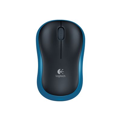 Logitech M185 - souris sans fil - bleu