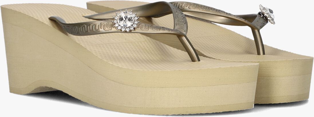UZURII gouden uzurii teenslippers switch high