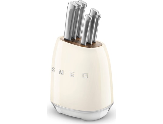 SMEG - Bloc couteaux KBSF02CR Crème