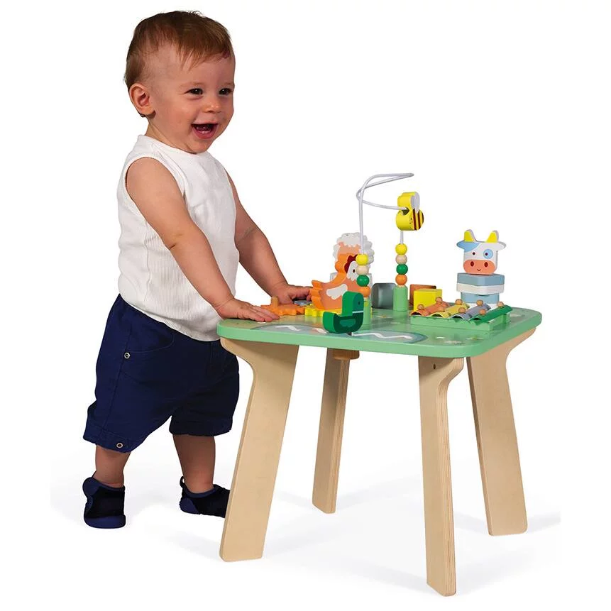 TABLE D'ACTIVITÉS JOLIE PRAIRIE - EN BOIS