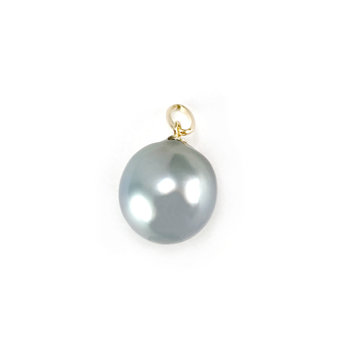 Pendentif d'occasion or 750 jaune perle de tahiti