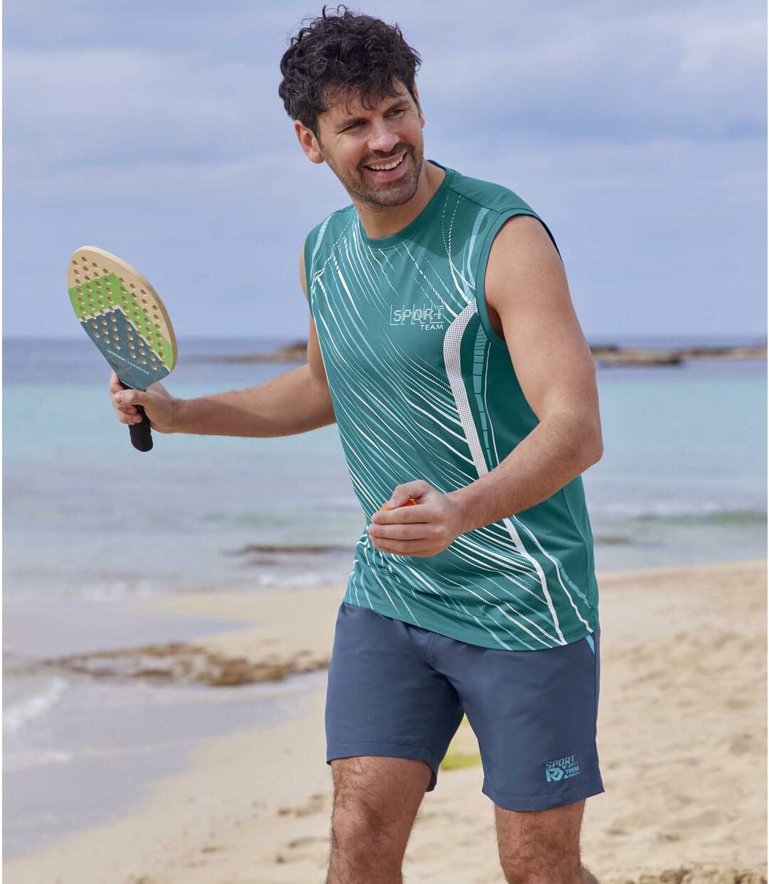 Lot de 2 Shorts Microfibre Sporting
