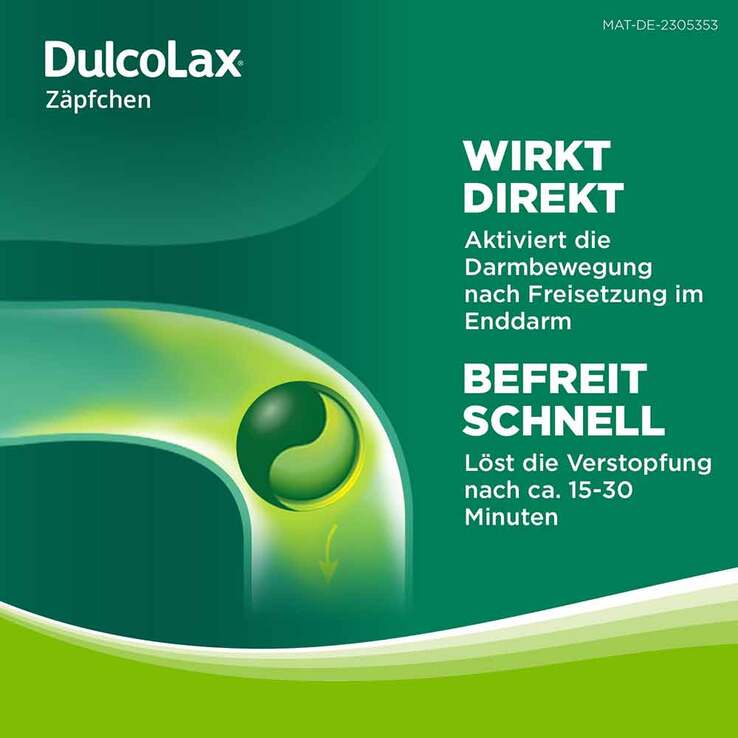 Dulcolax 10 mg Zäpfchen, 30 St