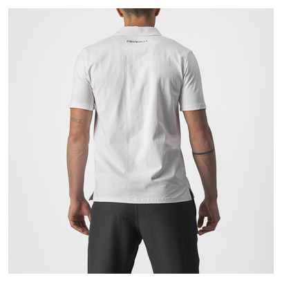 Polo Castelli Race Day Blanc