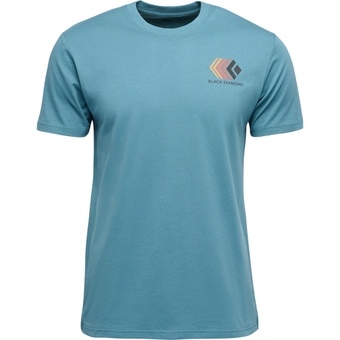 Black Diamond Faded T-Shirt Creek Blue Herren