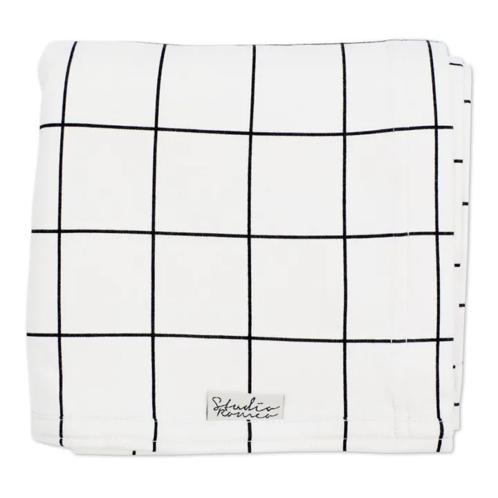 Studio Romeo Porte-bébé Geometric en coton bio | Blanc