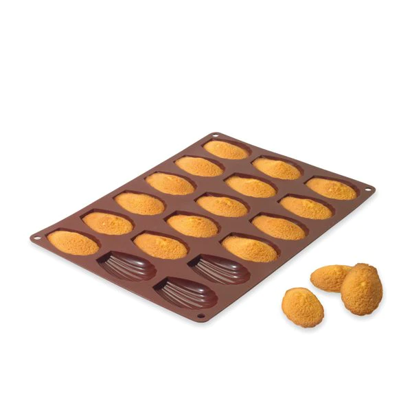 Flexi' Plaque silicone 18 madeleines Mathon