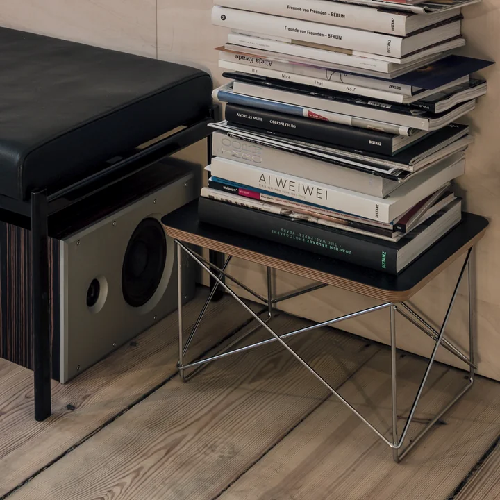 Vitra - Eames Occasional Table LTR, Linoleum jade / sea foam green