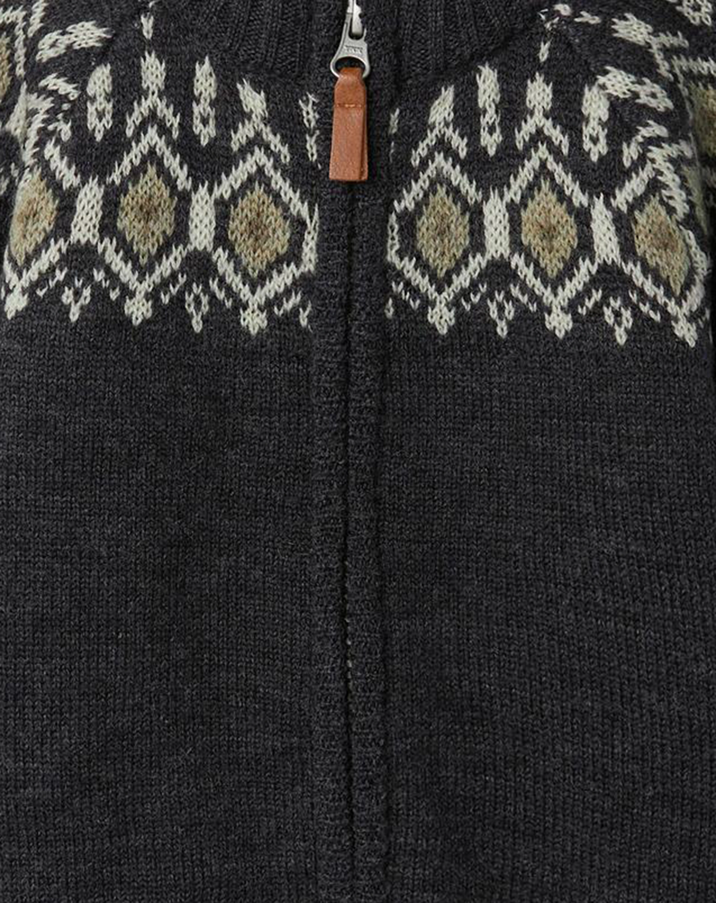 Woll-Cardigan NMFWRISS in blue graphite