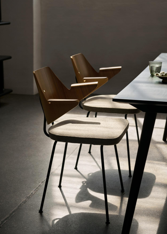 &tradition RFH RD7 eetkamerstoel walnoot & beuken hallingdal 227