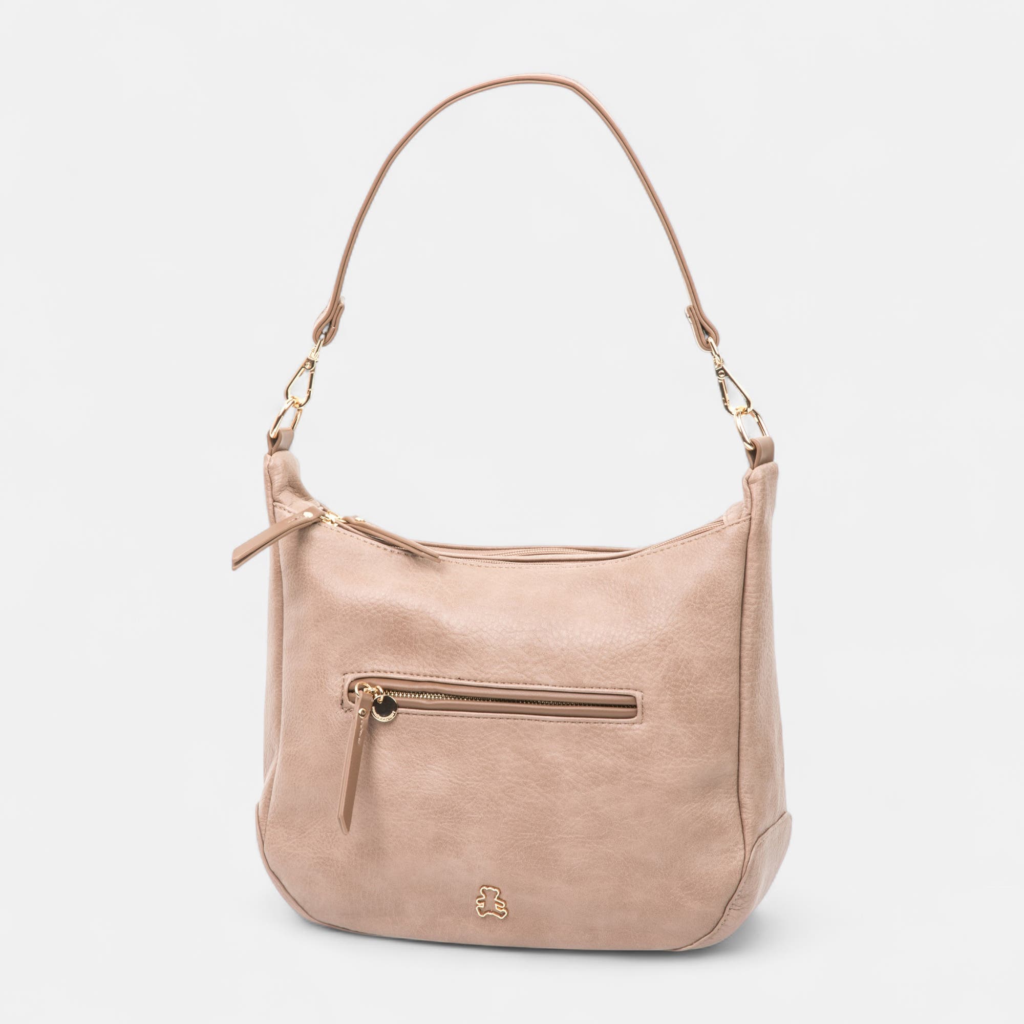 Sac à main taupe