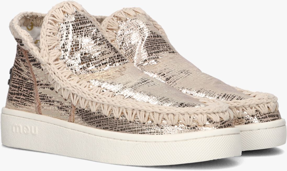 gouden mou boots eskimo sneaker