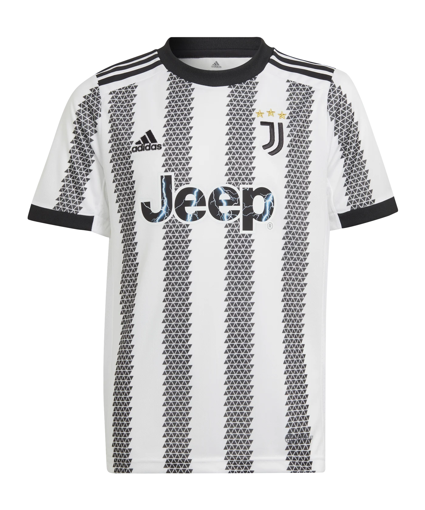 adidas Juventus Turin Trikot Home 2022/2023 Kids Weiss