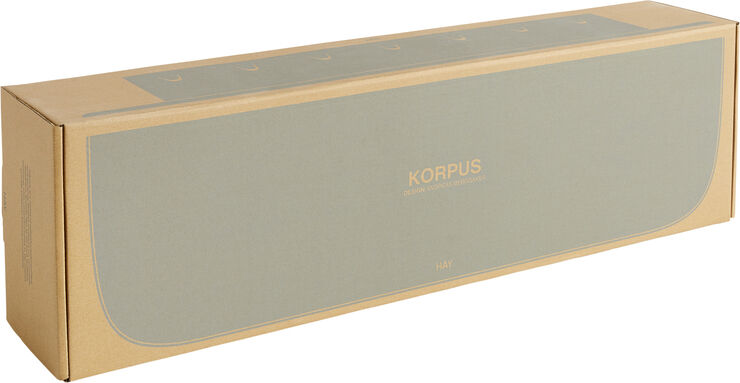 Hay Korpus Shelf-Large 7 hooks-Sea powd Sea