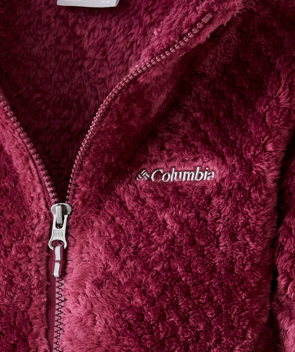COLUMBIAVESTE POLAIRE FILLE FIRE SIDE BORDEAU
