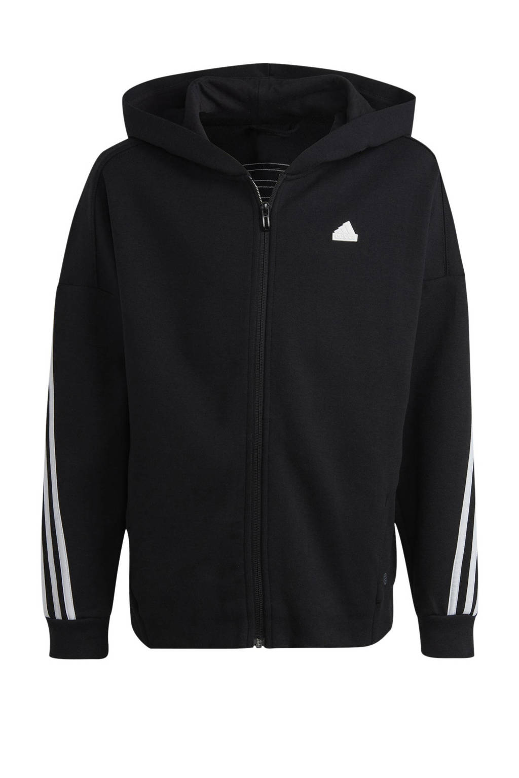adidas sweatvest zwart