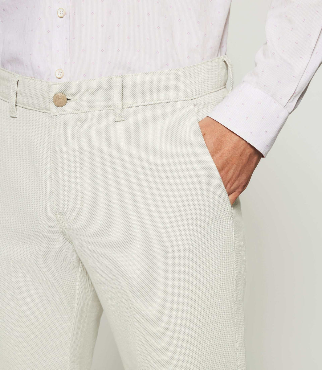 Pantalon slack beige PERREBI