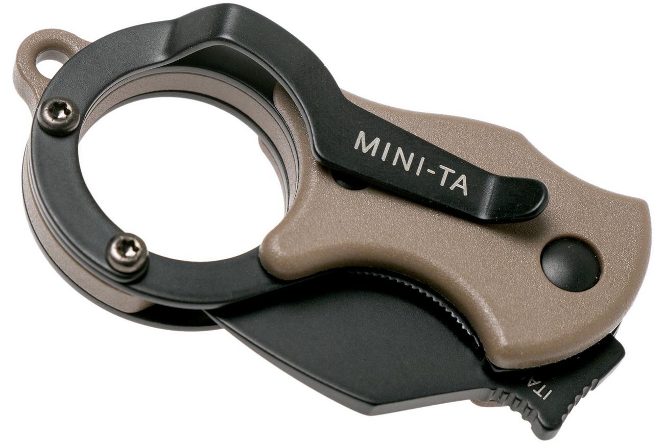 Fox Mini-TA FX-536CBB Coyote & Black, sleutelhangermes