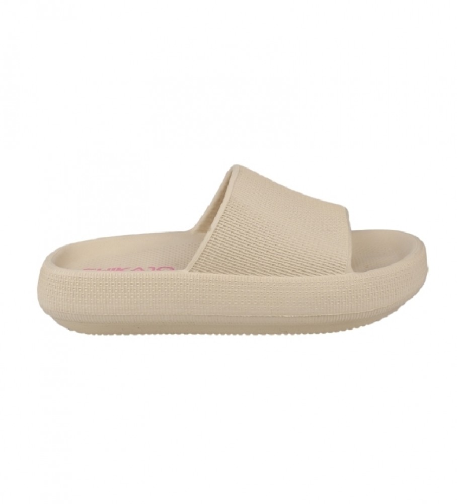 Chika10 Flip Sandals 01 bege