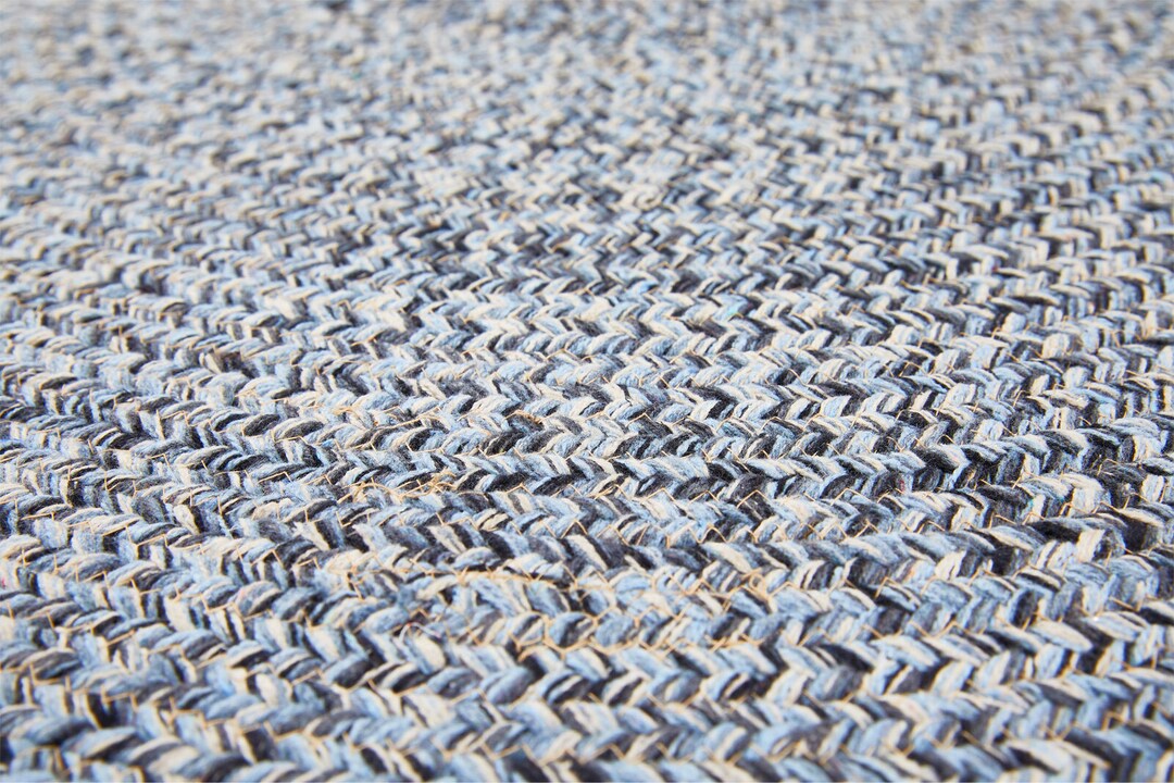 Teppich Valberg Ø 80 cm Blau