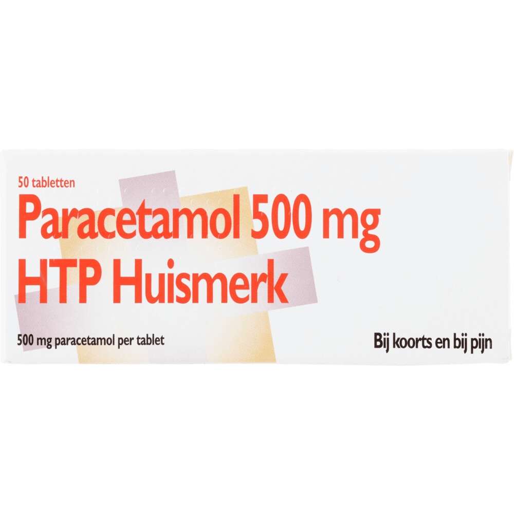 Healthypharm Paracetamol 500mg (50 tabletten)