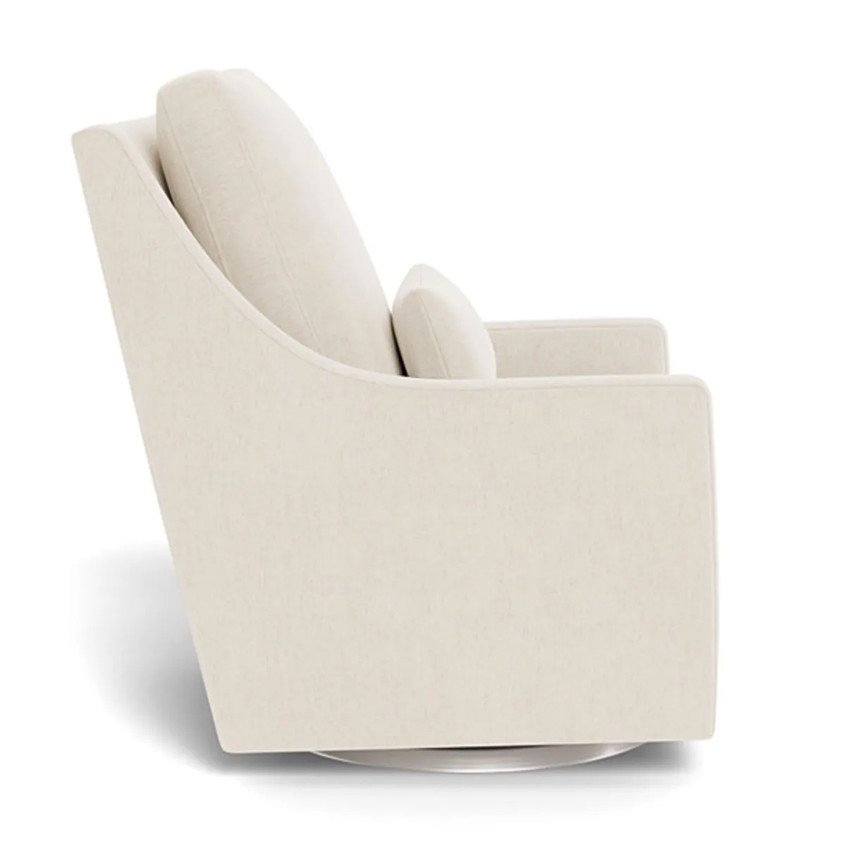 Monte Fauteuil Berçant et Pivotant Vera - Dune  Argent