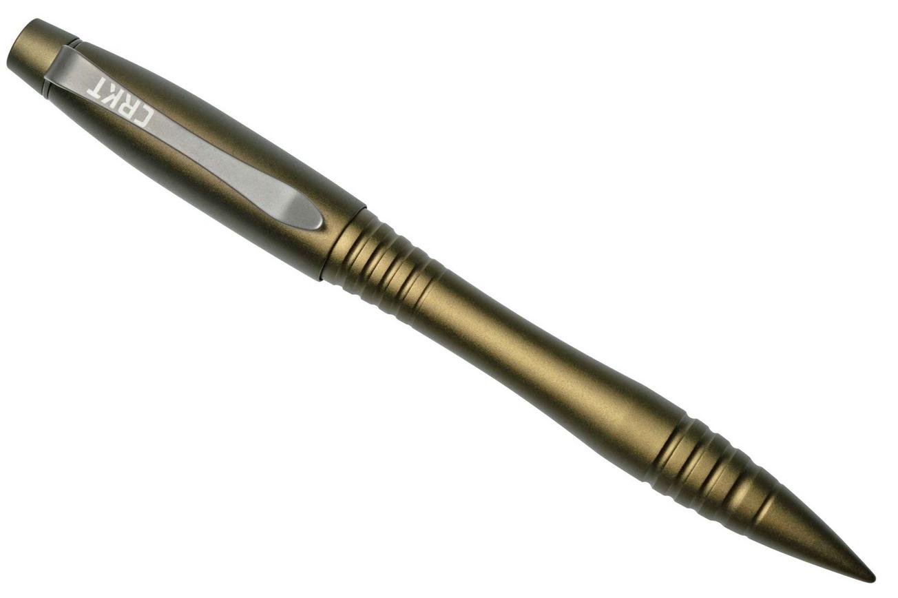 CRKT Williams Defense Pen, OD Green, tactische pen James Williams design