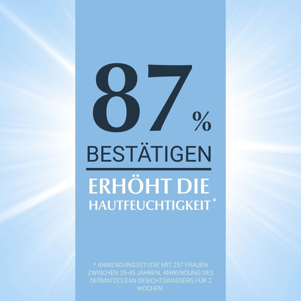 Eucerin® DermatoClean [HYALURON] Klärendes Gesichtswasser – Entfernt alle Spuren der Reinigung