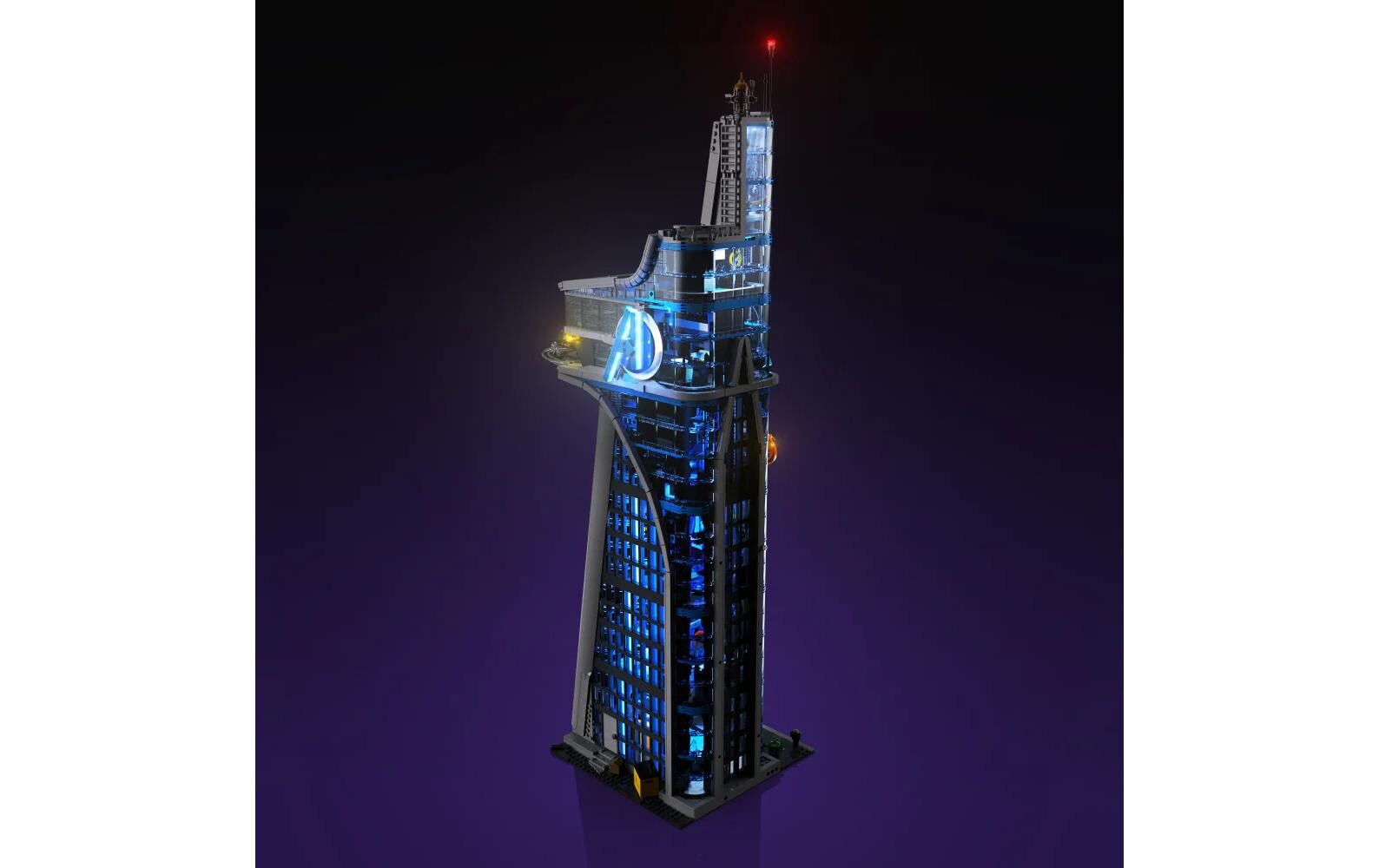 LED-Licht-Set für LEGO® LMB 2.0 für 76269 Avengers Tower<br>Beleuchtungs-Kit