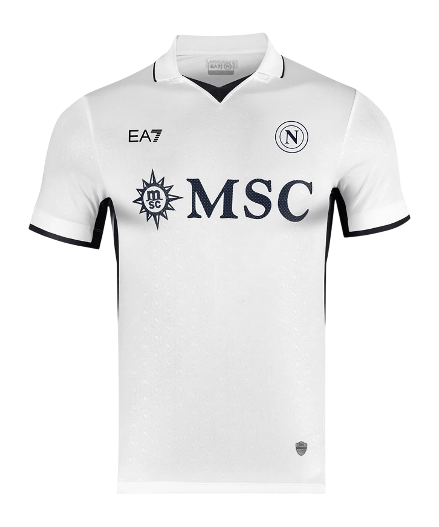 EA7 SSC Neapel Trikot Away 2024/2025 Weiss