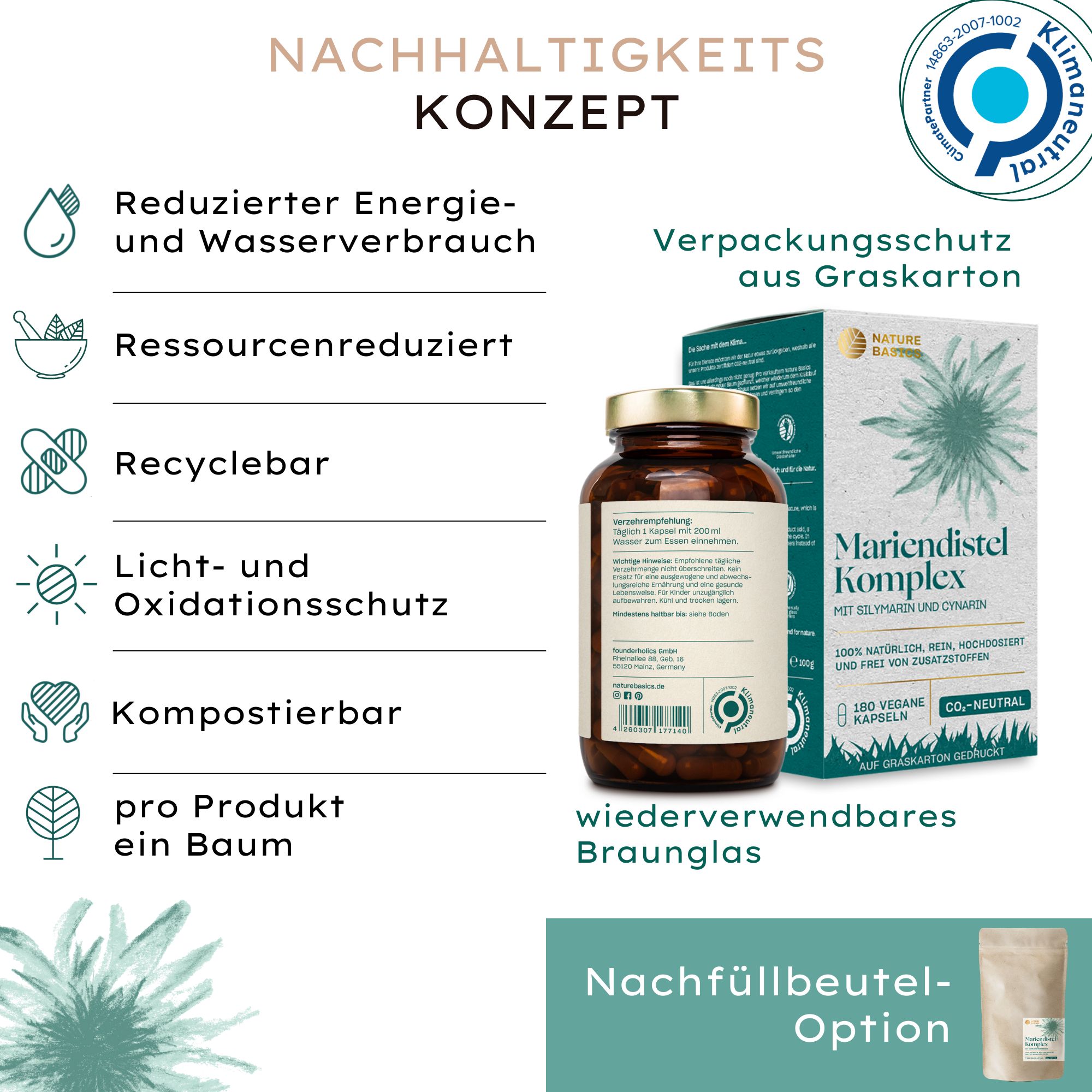 Nature Basics Mariendistel Komplex