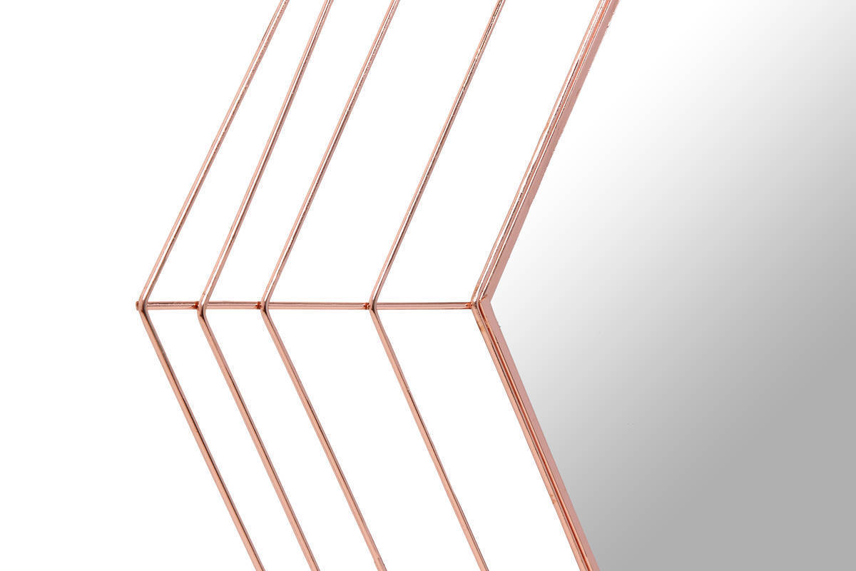 Wandspiegel ROMEO - kupfer - 80 cm
