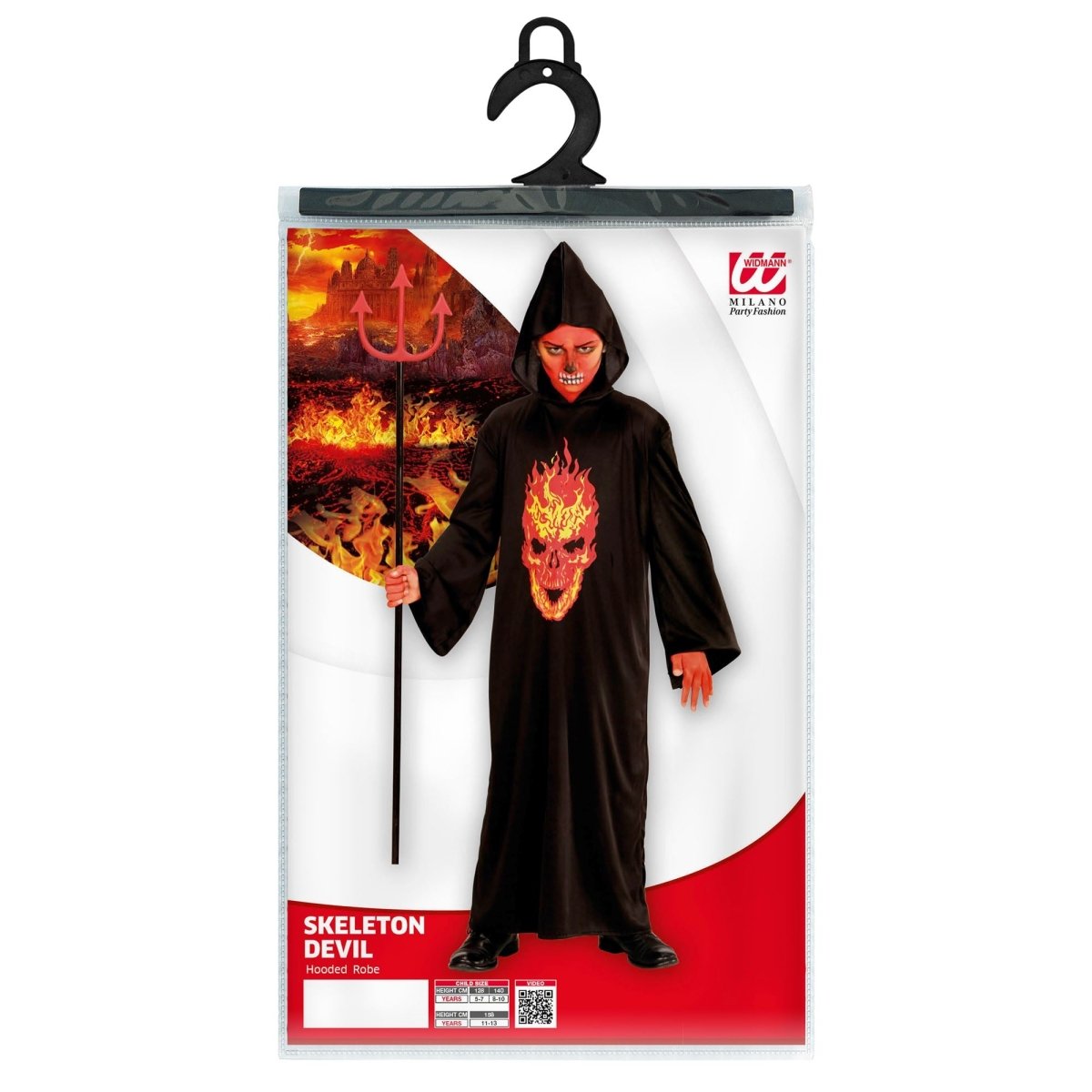 Halloween Kostuum Kind Duivels Skelet