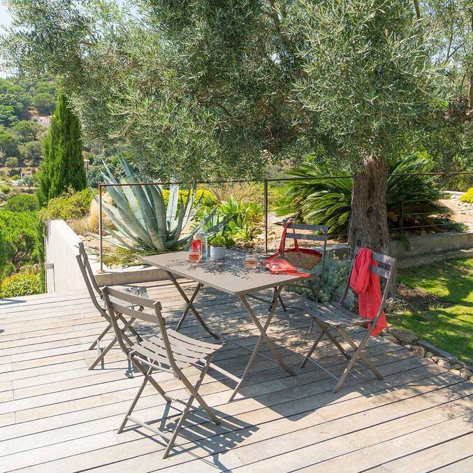 Table de jardin pliante rectangulaire GREENSBORO Tonka