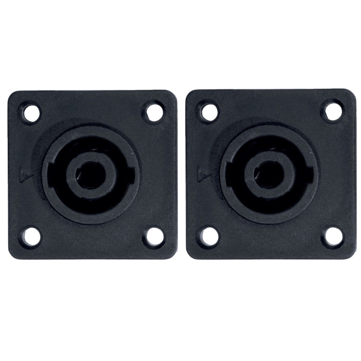 Yellow Cable SP-F Luidsprekerconnector, 4-pins, chassisdeel, 2 stuks