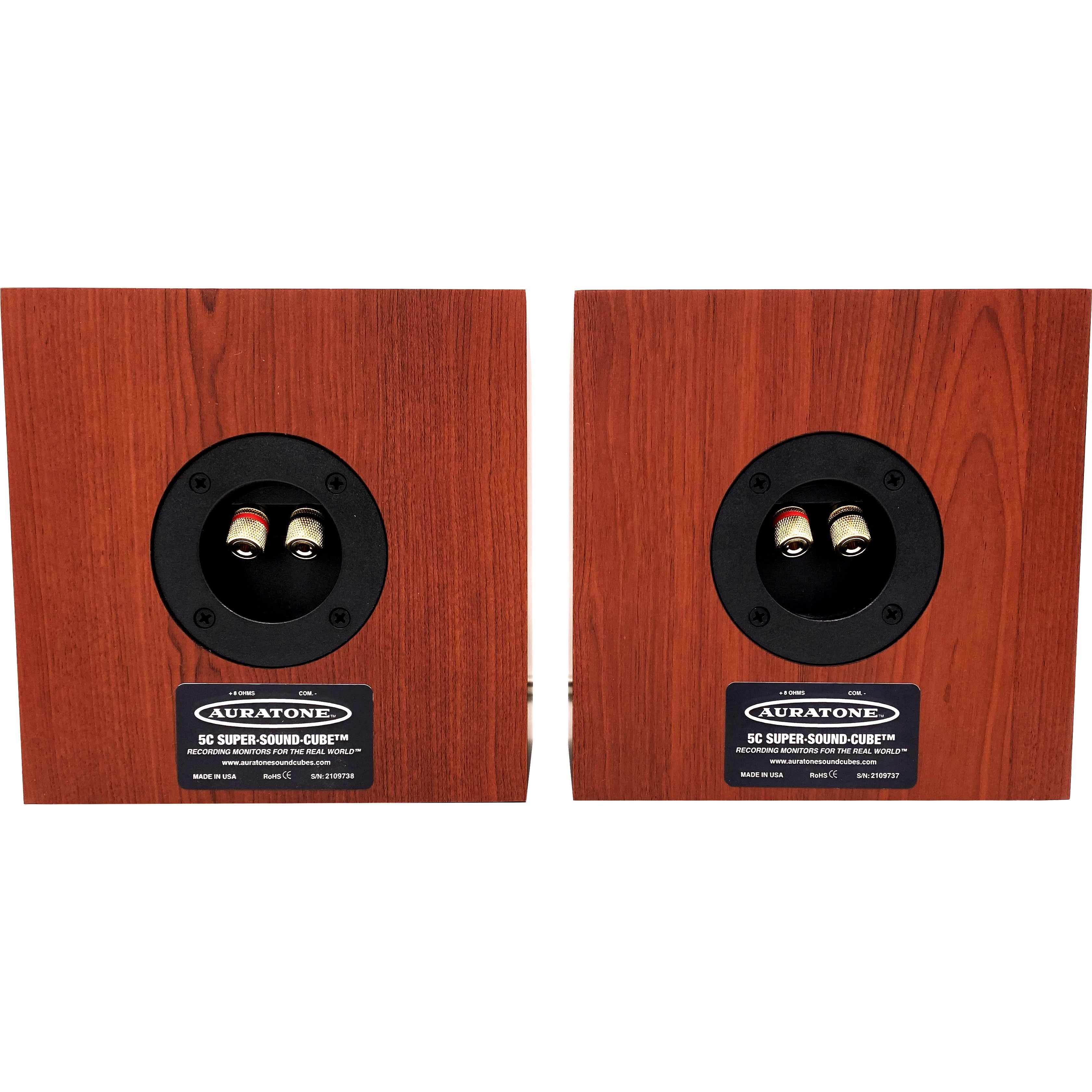 Auratone 5C Woodgrain Pair passieve studiomonitoren (set van 2)
